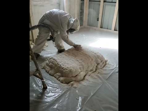 This spray is amazing 👌 | Polyurethane Foam Thermal Insulation-ID03243