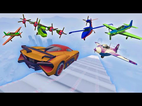 MEGA RAMP EVERYONE AGAINST ME!! EPIC PLAY! - GTA V ONLINE