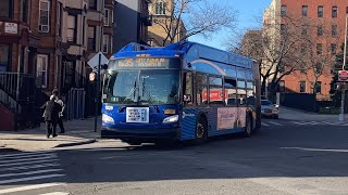 West Farms Road Bound 2018-2019 New Flyer XN60 On Route Bx35 Ending at Gleason Square/Westchester Av