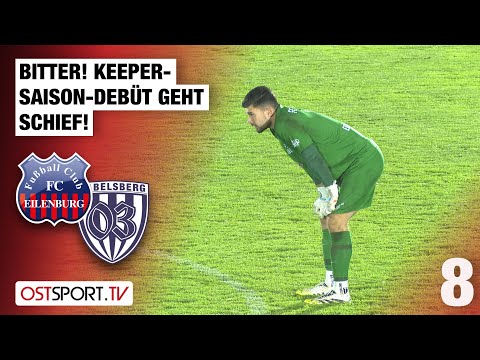 Bitter! Goalkeeper's season debut goes awry: Eilenburg vs. Babelsberg | Regionalliga Nordost