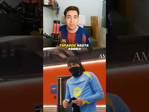 El FRÍO NOS DEJÓ el MEJOR ENTRENO *Flick de defensa y Araujo de portero 🤣