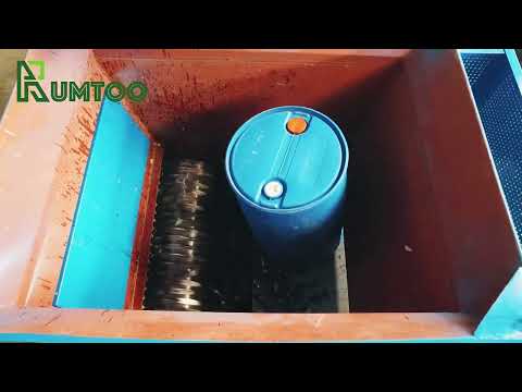 Live Demo: Single-Shaft Shredder with Swing Arm