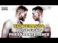 UFC Vegas 54: Blachowicz vs. Rakic Post-Fight Press Conference | MMA Fighting