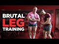Brutal Leg Day with The Mountain Dog... (Painful)