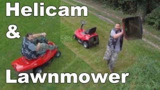 preview picture of video 'Helicam supported Airfield Lawnmower'