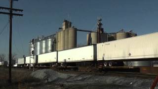 preview picture of video 'CSX Hamler Ohio 11-27-2012'