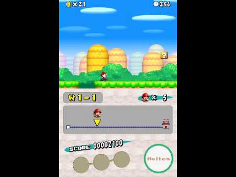 let's play New Super Mario Bros ds part 1.avi