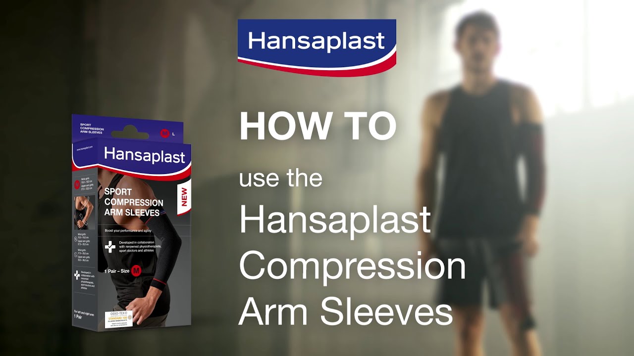 Hansaplast compression pantorrillas sleeves wadenbandage unterschenkelbandage pilar 