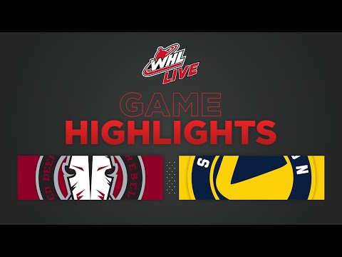 WHL Highlights: Rebels (2) at Blades (5) - March 1, 2023