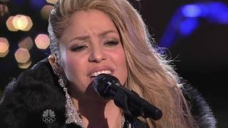 Shakira - Santa Baby Live (Christmas In Rockfeller Center 2009) HD