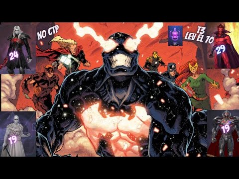 VENOM KING IN BLACK REVIEW - T3 LEVEL 70 - NO CTP COMPARE TO RAGE CTP -ALL WBL | Marvel Future Fight