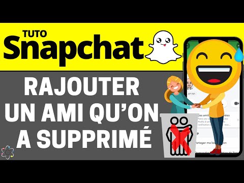 Retrouver un ami supprimé sur Snapchat