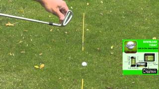 preview picture of video 'A Golf drill to help you aim the clubface straight'