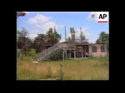 Abkhazia - Russian Peacekeepers Take Up Position