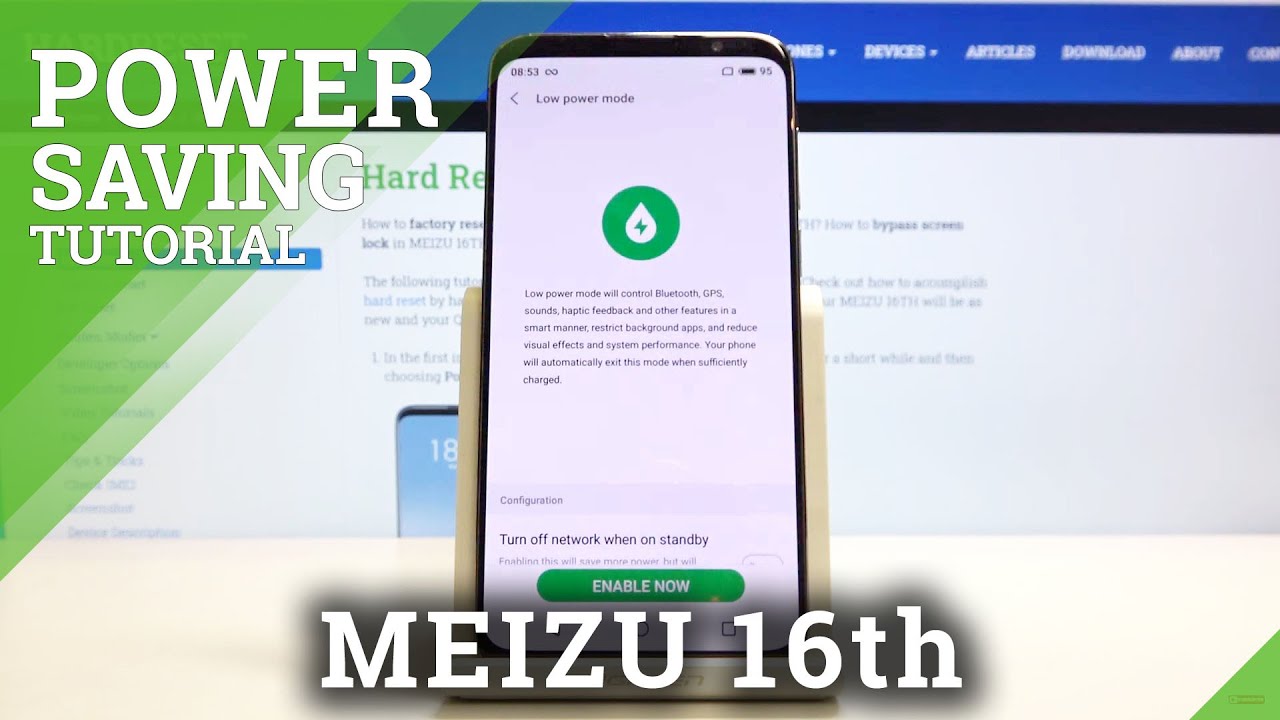 How to Activate Power Saving Mode in MEIZU 16TH – Save Battery
