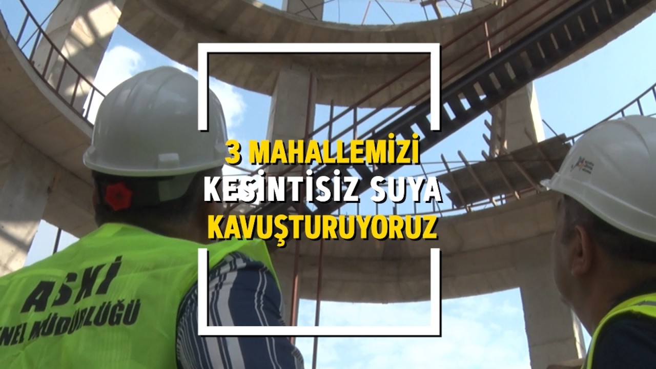 Yüreğir’de 3 mahallemizin su sorununa kalıcı çözüm getiriyoruz