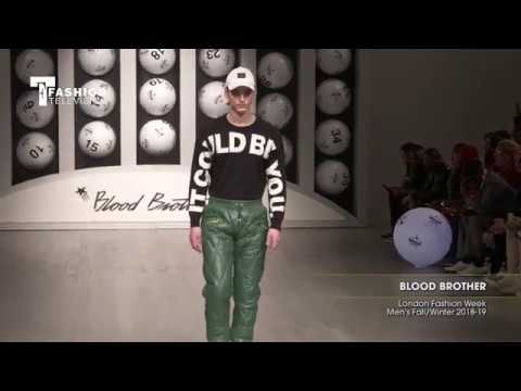 BLOOD BROTHER London Fashion Week Men's Fall/Winter 2018-19