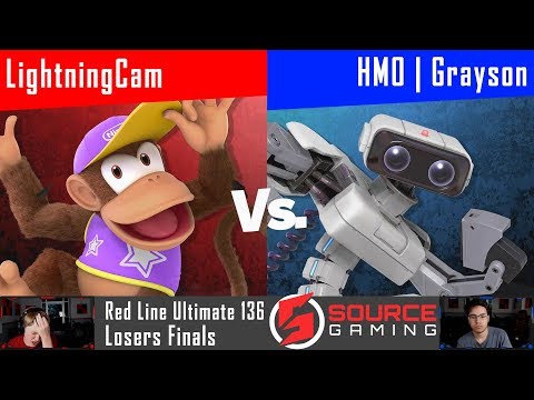 Red Line Ultimate 136 - Losers Finals - LightningCam vs HMO | Grayson
