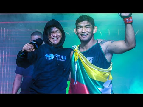 Greatest Entrance EVER?! 🤩 Aung La's EPIC Walkout With Lay Phyu 🐍🇲🇲