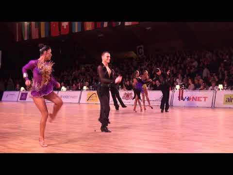 00363 WDSF WORLD YOUTH LATIN CHAMPIONSHIP 2018 1/4 final. Baltic Grand Prix 2018