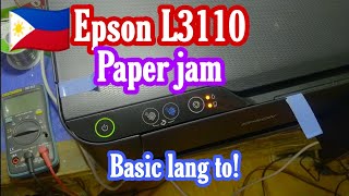 Epson L3110 paper jam | basic