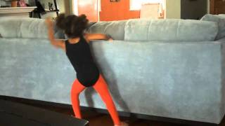 Laila dances to Uncle Zach&#39;s and Thirstbusters&#39; music Show keeps getting better!