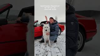 Snow + Ferrari = pure fun! 