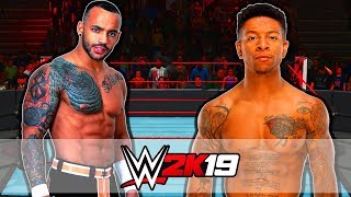 WWE 2K19 Ricochet Vs Lio Rush : Rising Stars DLC