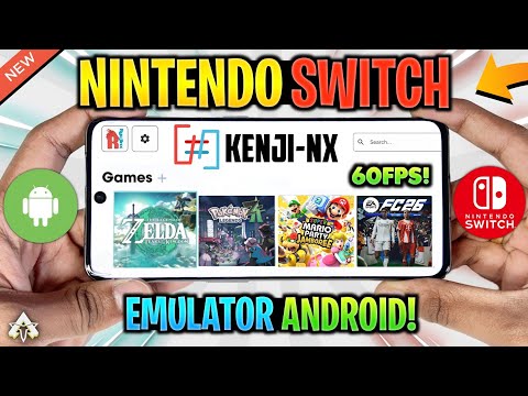 NEW 🔥 Nintendo Switch Emulator For Android: Kenji-NX 2.5 Setup & Gameplay! Low-End Devices Support!