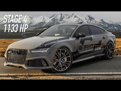 1133HP AUDI RS7 STAGE4 C7.5 - 2.5 SEC - ONE OF WORLDS FASTEST TAKING OVER THE TATRA MOUNTAINS