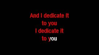 Johnny Reid - Dedicated To You (Karaoke) - Dancing Frog Karaoke