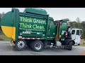 Autocar ACX McNeilus ZR Fails And A Friendly Recycling Driver