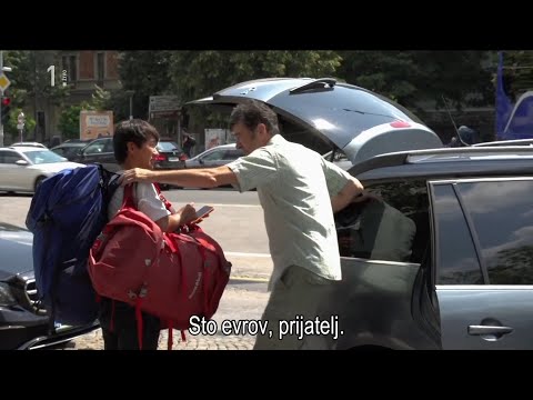 Skrita kamera Francija Keka - Pijan taxist