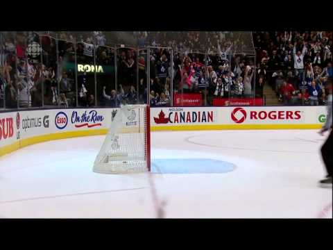 John-Michael Liles EN goal Feb 16 2013 Ottawa Senators vs Toronto Maple Leafs NHL Hockey