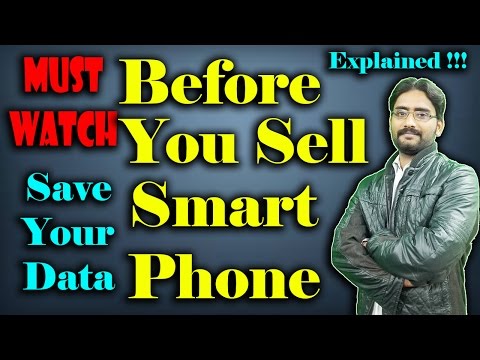 How to wipe your phone or memory card before you sell it| Important tips| Must Watch