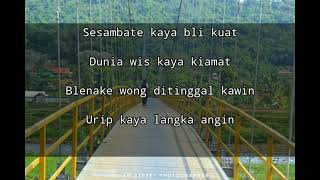 Download lagu Lirik Lagu Turu Ning Pawon - Voc. Dian Anic mp3