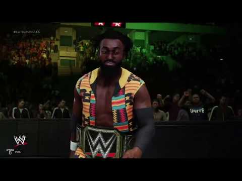 WWE 2K19: Kofi Kingston vs Seth Rollins Extreme Rules 2019 Title for Title Match