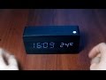Интересные цифровые часы будильник с термометром с Aliexpress 