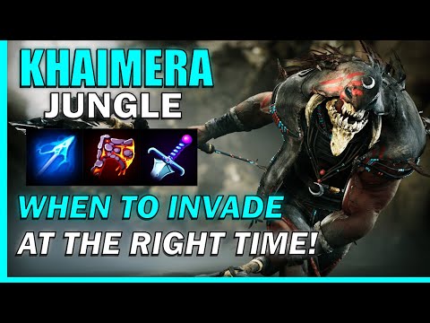 HOW TO INVADE CORRECTLY to put the ENEMY JUNGLER BEHIND! - Predecessor Khaimera Commentary Gameplay