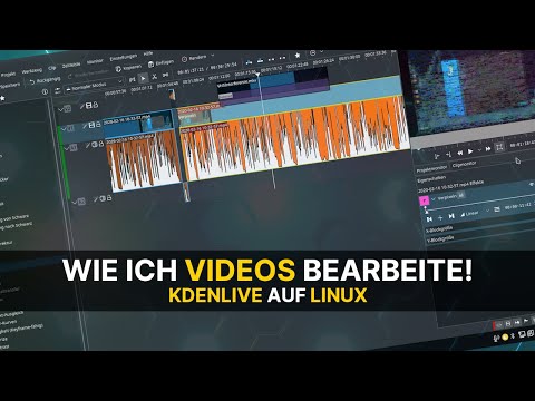 Wie ich Videos schneide! KDEnlive auf Linux | #Linux #KDEnlive