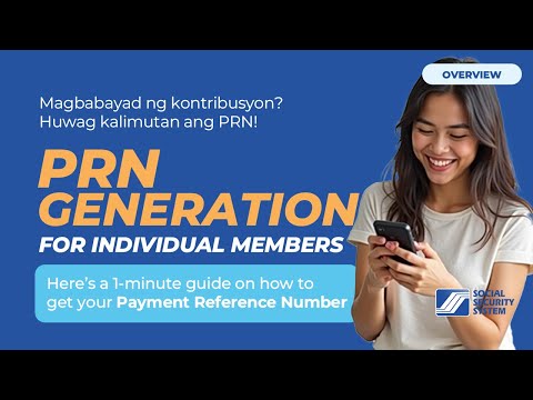Generate your PRN and pay your SSS Contributions online!