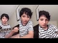 Finn Wolfhard Playing Guitar On Live In 2016