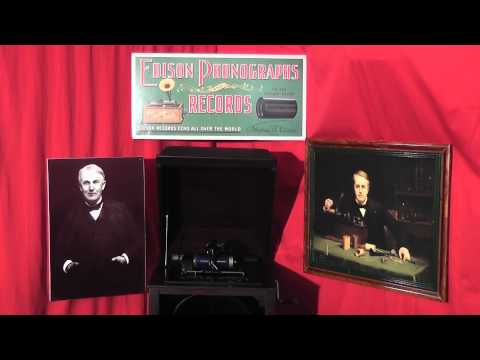 Edison blue amberol cylinder 2203 - Columbian Exposition March by NY Military Band