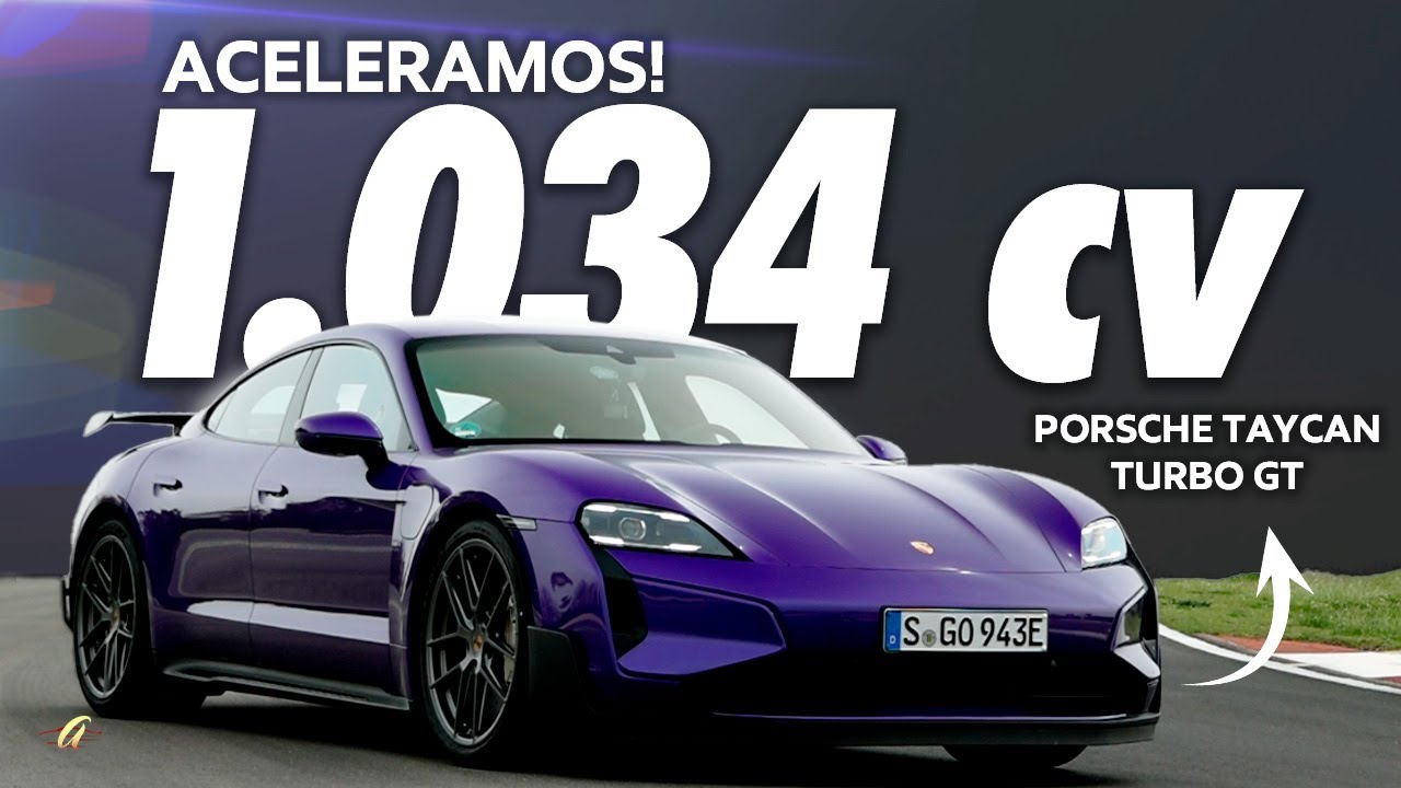 VOCÊ VAI SE RENDER AO CARRO ELÉTRICO... E A CULPA É DO TAYCAN TURBO GT DE 1.034 CV | NÓS ACELERAMOS!