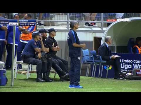 Gol de Charles anota de penalti, CádizCF VS MálagaCF (0-1) Trofeo Carranza 2016. 13/08/2016