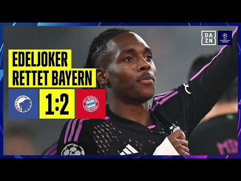 Bayern dreht Rückstand dank Tel: Kopenhagen – Bayern München 1:2 | UEFA Champions League | DAZN