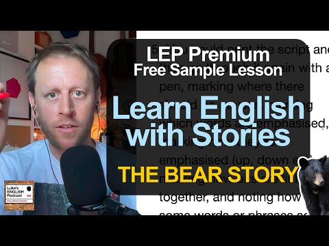 P35 StoryTime: Learn English with Stories (free LEP Premium Sample) THE BEAR STORY