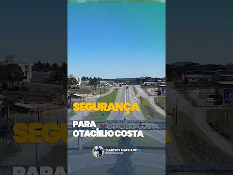 Garantido R$ 1 milhão para o asfaltamento da marginal da SC-114, em Otacílio Costa!