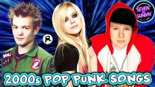 7 LEGENDARY POP PUNK SONGS (2000s)