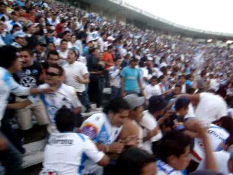 "MALKRIADOS - MIRA LA BANDA - PUEBLA MI BUEN AMIGO - (BARRAS UNIDAS)" Barra: Malkriados &bull; Club: Puebla Fútbol Club